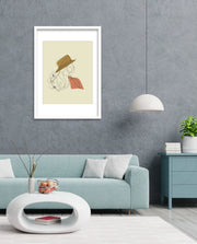 Elegant Hat Portrait