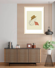 Elegant Hat Portrait