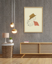 Elegant Hat Portrait
