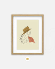 Elegant Hat Portrait
