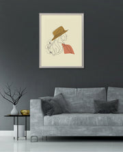 Elegant Hat Portrait
