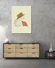 Elegant Hat Portrait