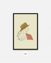 Elegant Hat Portrait