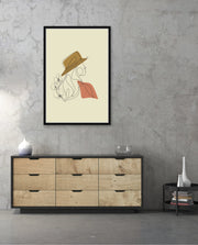 Elegant Hat Portrait