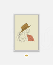 Elegant Hat Portrait