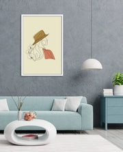 Elegant Hat Portrait