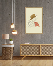 Elegant Hat Portrait