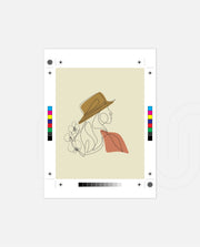 Elegant Hat Portrait