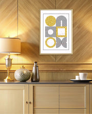 Gold Geometric Art