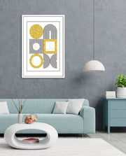 Gold Geometric Art