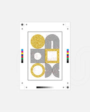 Gold Geometric Art