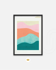 Color Waves Art