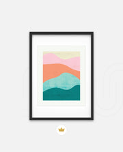 Color Waves Art