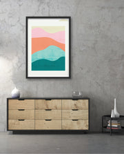 Color Waves Art