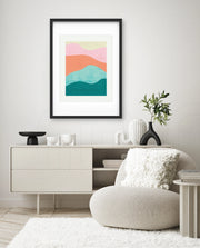 Color Waves Art