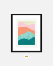 Color Waves Art