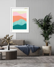 Color Waves Art