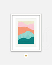 Color Waves Art