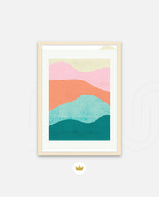 Color Waves Art