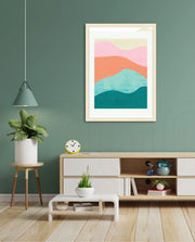 Color Waves Art