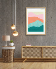 Color Waves Art