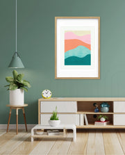 Color Waves Art