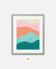 Color Waves Art