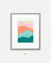 Color Waves Art