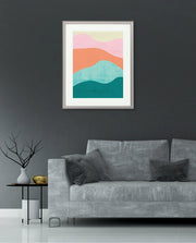 Color Waves Art