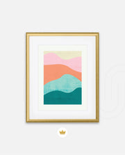 Color Waves Art