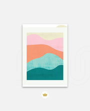 Color Waves Art