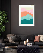 Color Waves Art