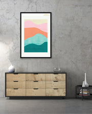 Color Waves Art