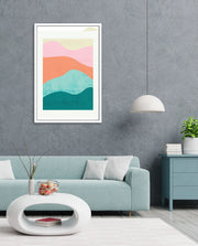 Color Waves Art