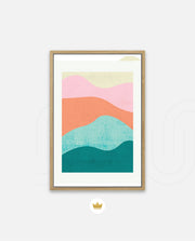 Color Waves Art
