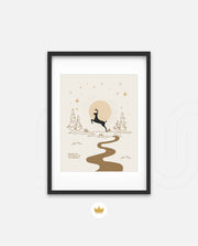 Magic Deer Landscape