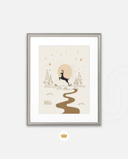 Magic Deer Landscape