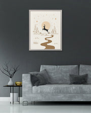 Magic Deer Landscape