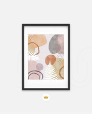 Botanical Watercolor Abstract