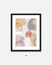 Botanical Watercolor Abstract