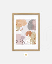 Botanical Watercolor Abstract