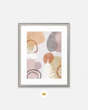 Botanical Watercolor Abstract