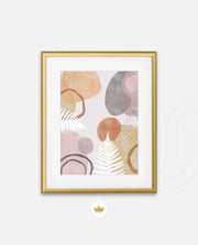 Botanical Watercolor Abstract