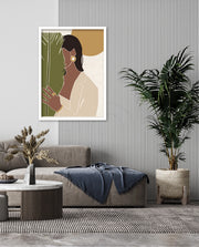 Tropical Silhouette Portrait