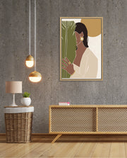 Tropical Silhouette Portrait