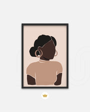 Minimal Woman Portrait