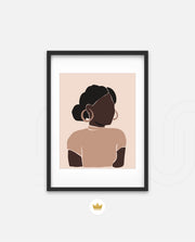 Minimal Woman Portrait