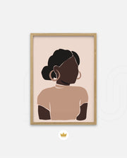 Minimal Woman Portrait