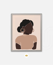 Minimal Woman Portrait