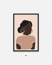 Minimal Woman Portrait